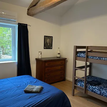 펜션 La Magnanerie De L'estrade, 8 Pers Avec Piscine